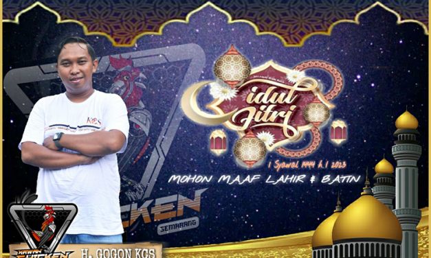 H. Gogon Kawan Chicken Semarang Mengucapkan Selamat Hari Raya Idul Fitri 1444 H