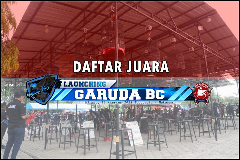 Daftar Juara Launching Garuda BC – Minggu, 14 Agustus 2022