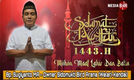 Bp. Sugiyanto MA Mengucapkan Selamat Hari Raya Idul Fitri 1 Syawal 1443 H