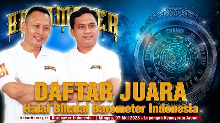 DAFTAR JUARA || HALAL BIHALAL BAROMETER INDONESIA (07/05)