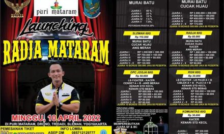   Brosur Launching Radja Mataram Yogyakarta (05/04/2022)