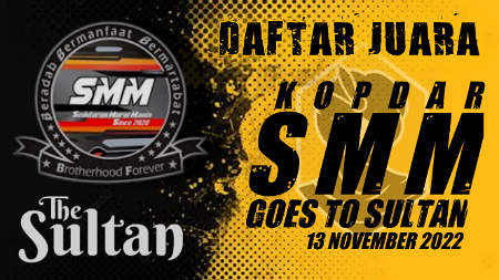 Daftar Juara KOPDAR SMM Goes To THE SULTAN, Minggu (13/11)