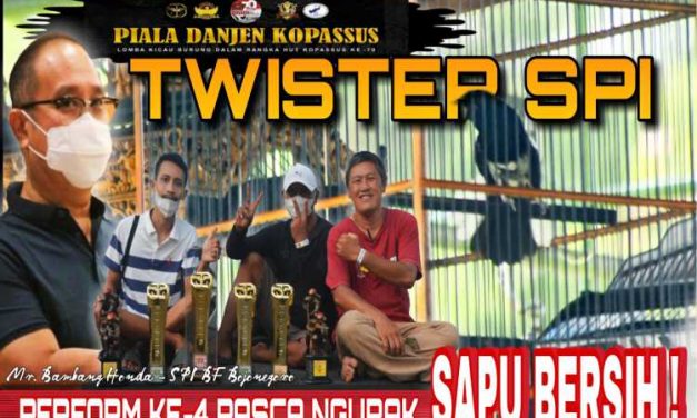 Kacer Twister SPI Sapu Bersih Podium Terhormat, Raih Hattrick Di Laga Keempatnya Pasca Mabung