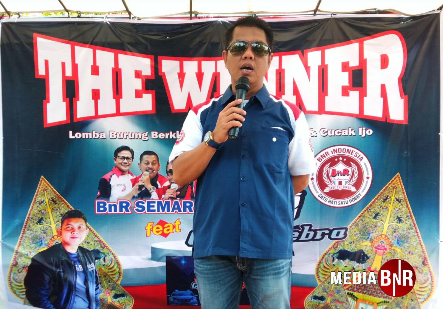 Riyadi - Sekjen OBI Regional Jateng memberikan sambutan