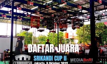 DAFTAR JUARA SRIKANDI CUP 2 FT BAROMETER INDONESIA, 9 OKTOBER 2022