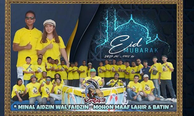 Keluarga Besar VR43 Mengucapkan Selamat Hari Raya Idul Fitri 1445 H – Mohon Maaf Lahir & Batin