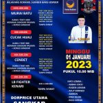 PESTA AWAL TAHUN 01.JANUARI 2023 PASAMA INDONESIA FEAT KOSTRHAD (KOmado STRategis H.DANI) JEMBER